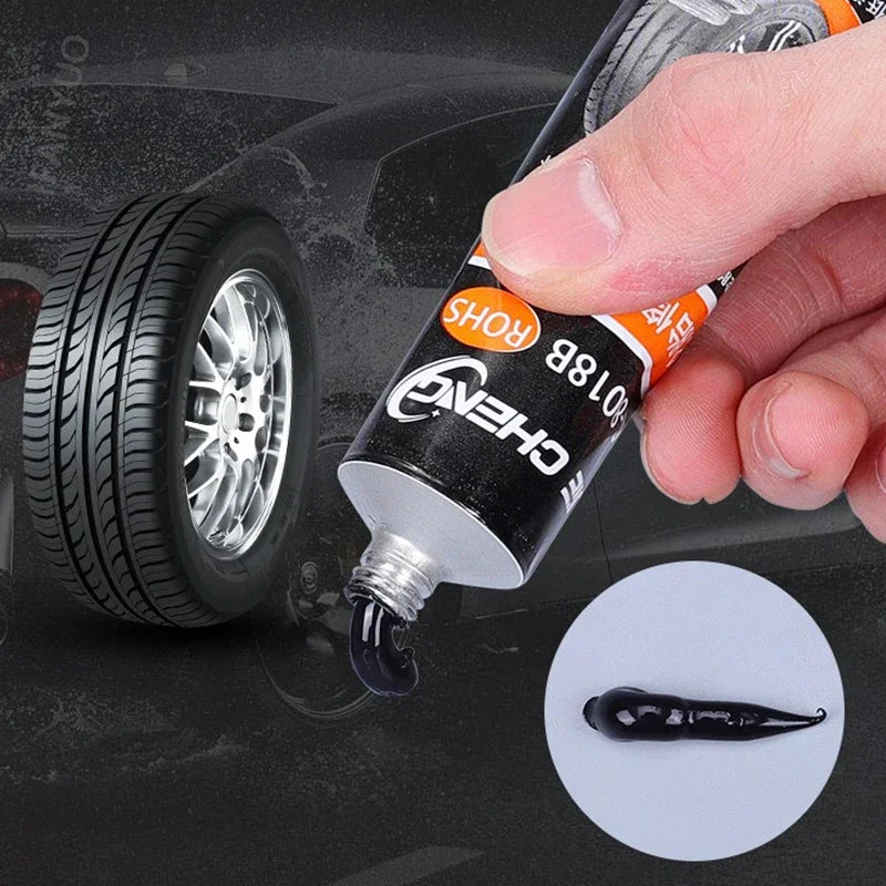 Tyre Repair Liquid  Black Strong Rubber Glues