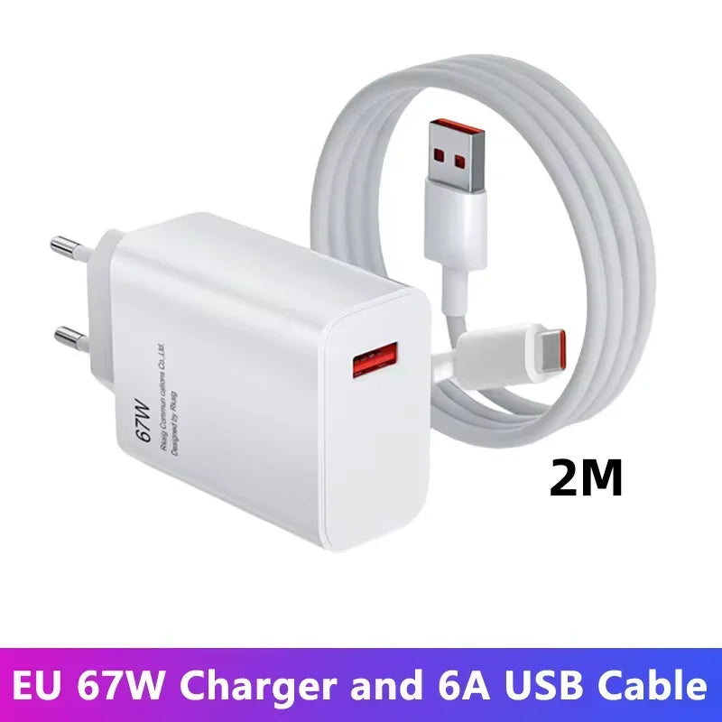 67W Fast USB Charger