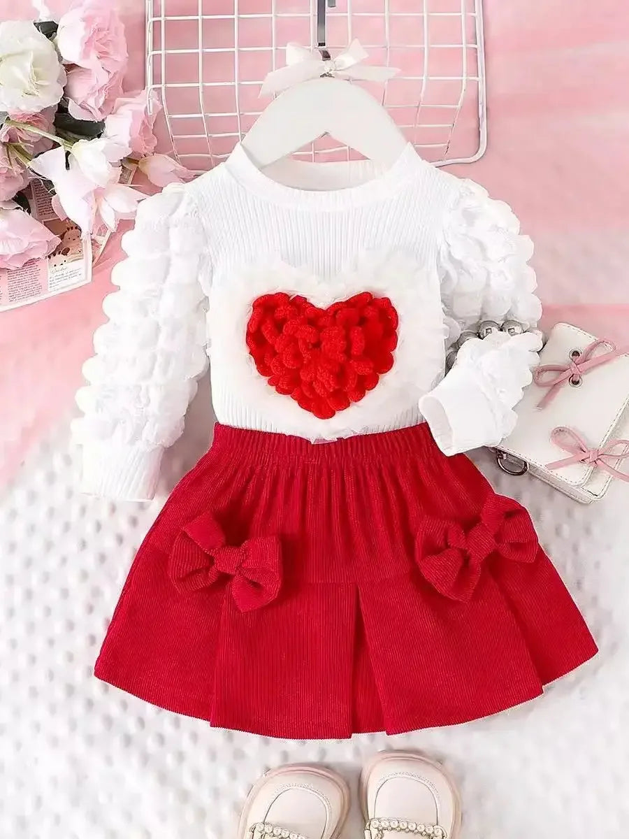 Girls' New Two Piece Set