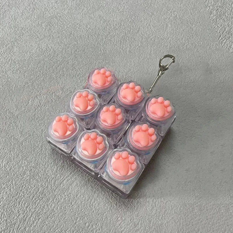New Keys Button Keychain Stress Relief Toy