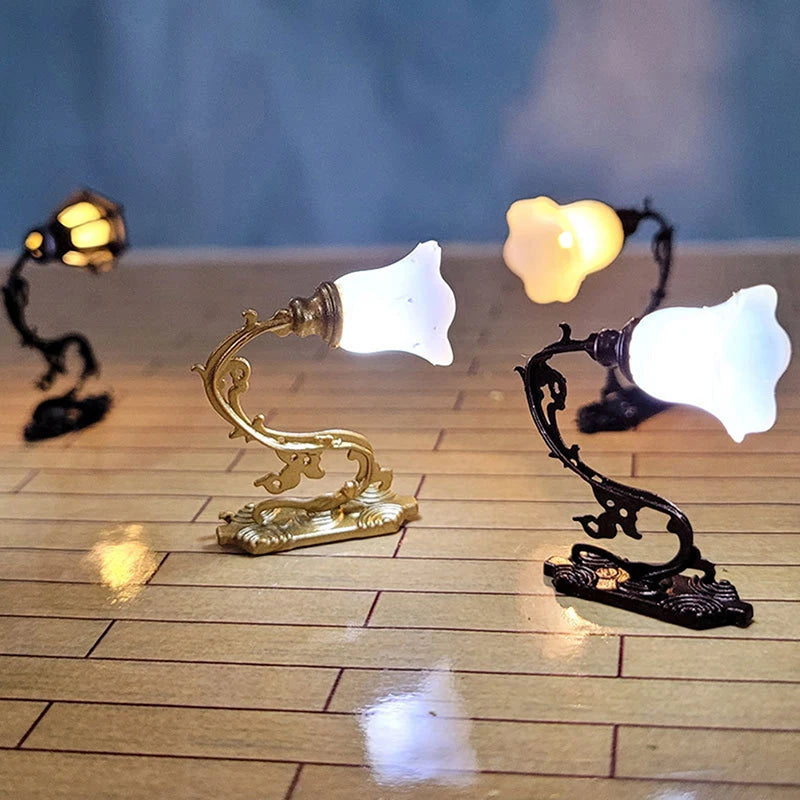 2pcs Dollhouse Wall Lamp