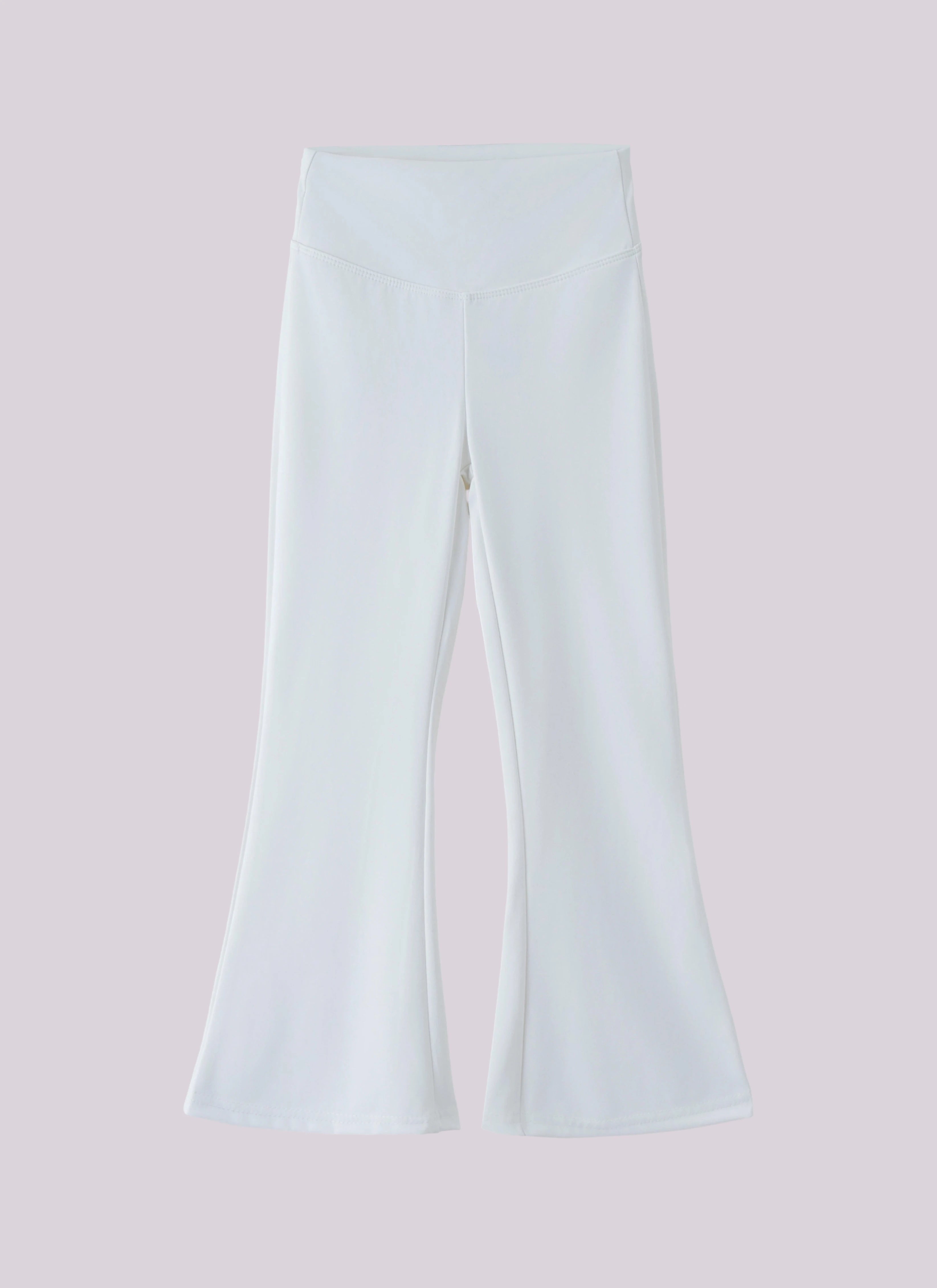 Girls Flared Pants High Waist Yoga Leggings