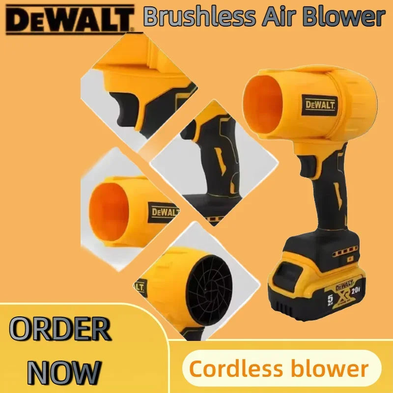 18V Electric Turbo Blowers Car Dryer Handheld Dust Blowing Use Car and Home Daily Household
