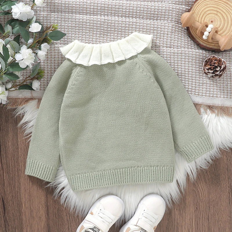 Baby Girl winter Sweater for 0-3Y