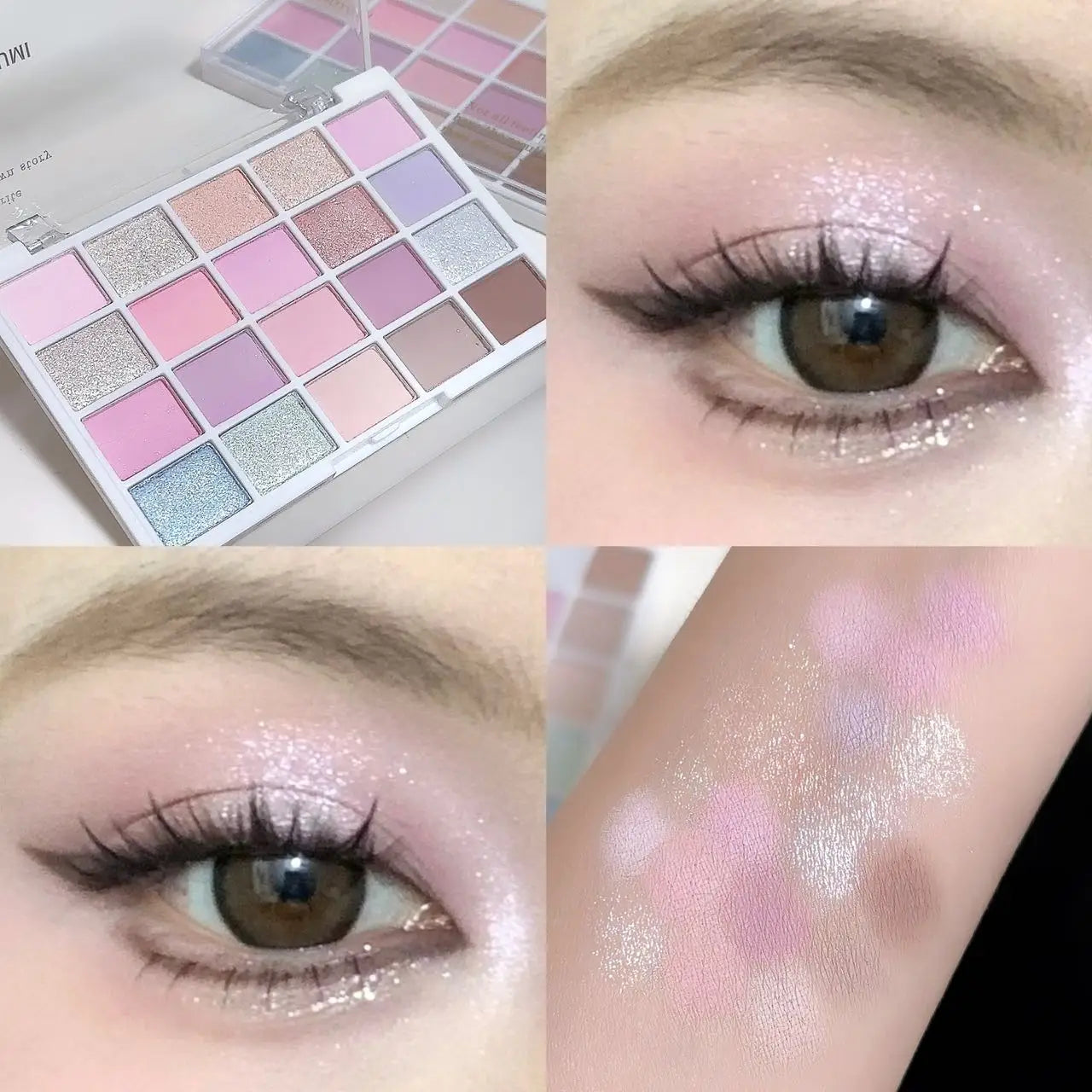 20-color eye shadow tray