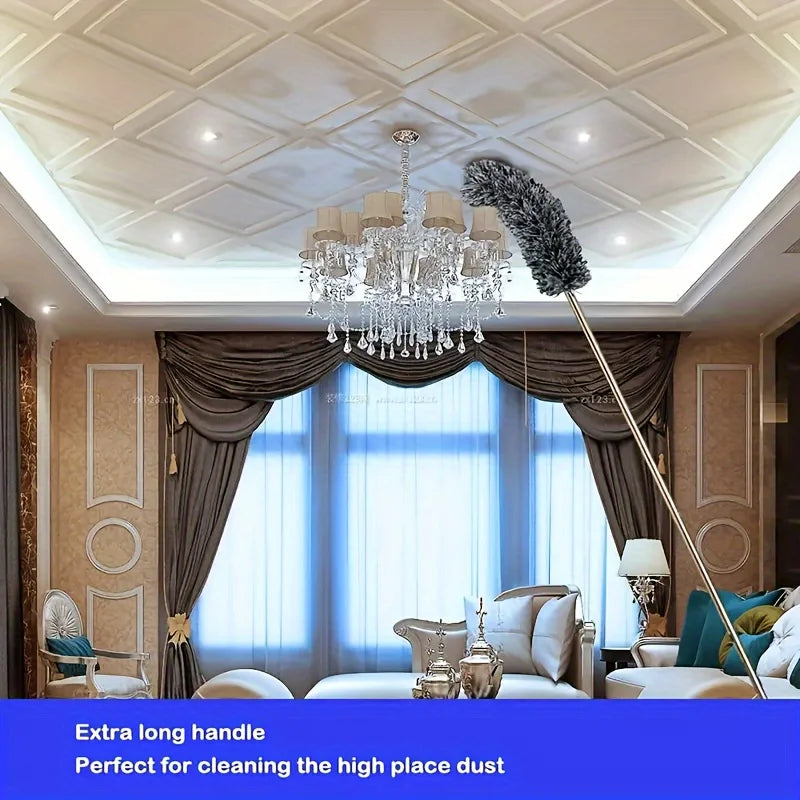 Multifunctional retractable duster