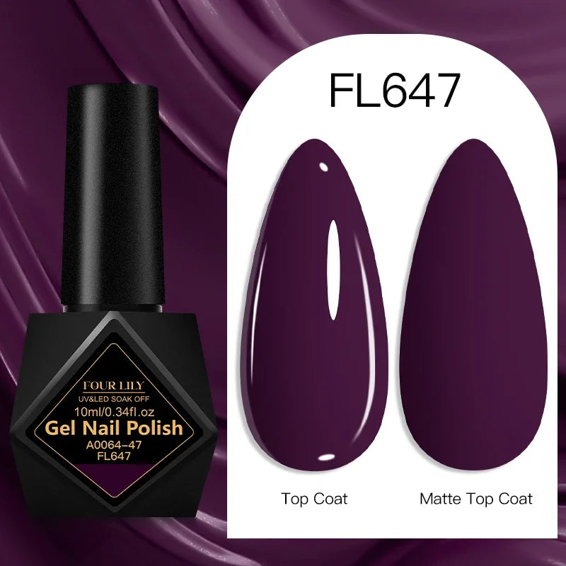10ml Gel Nail Polish 162 Colors