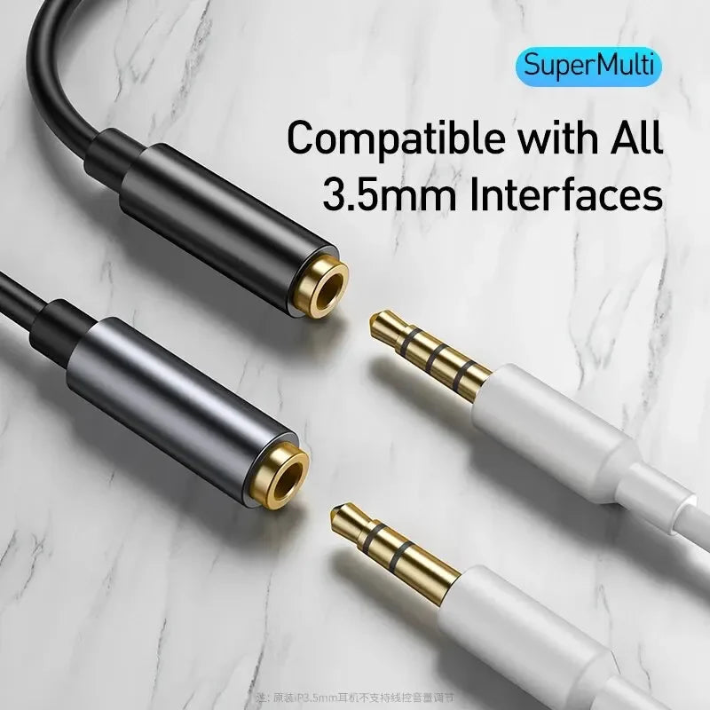 Type C to 3.5mm Earphone Jack AUX USB C Cable Adapter