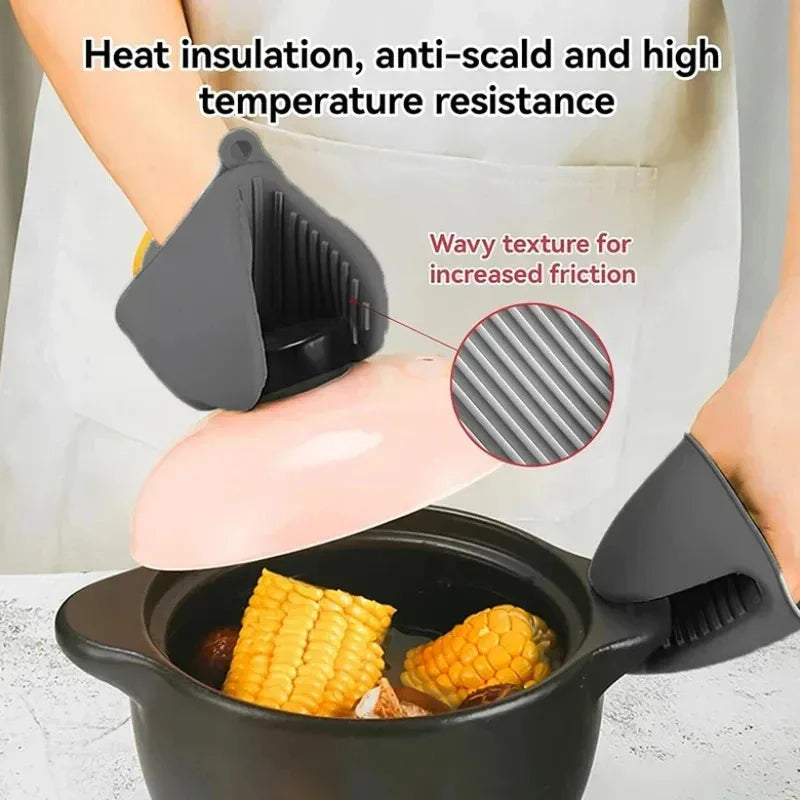 2pcs Non Slip Gloves Clips Pot Holder