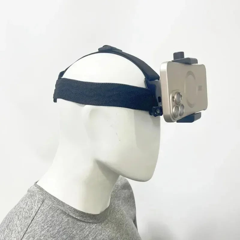 Head Mounted Overhead Recording Smartphone Stand