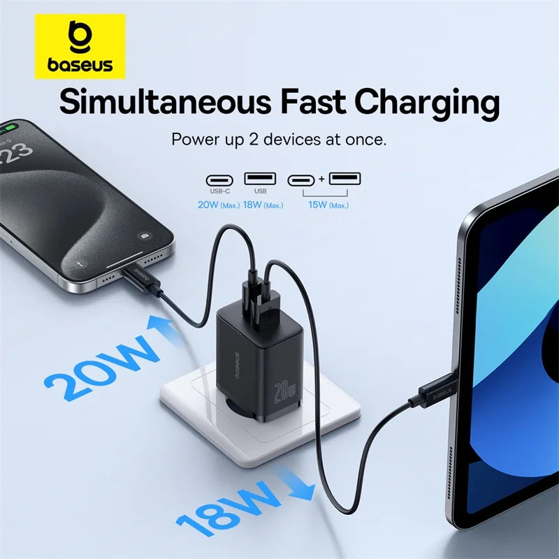 20W Charger Support Type C,Fast Charging