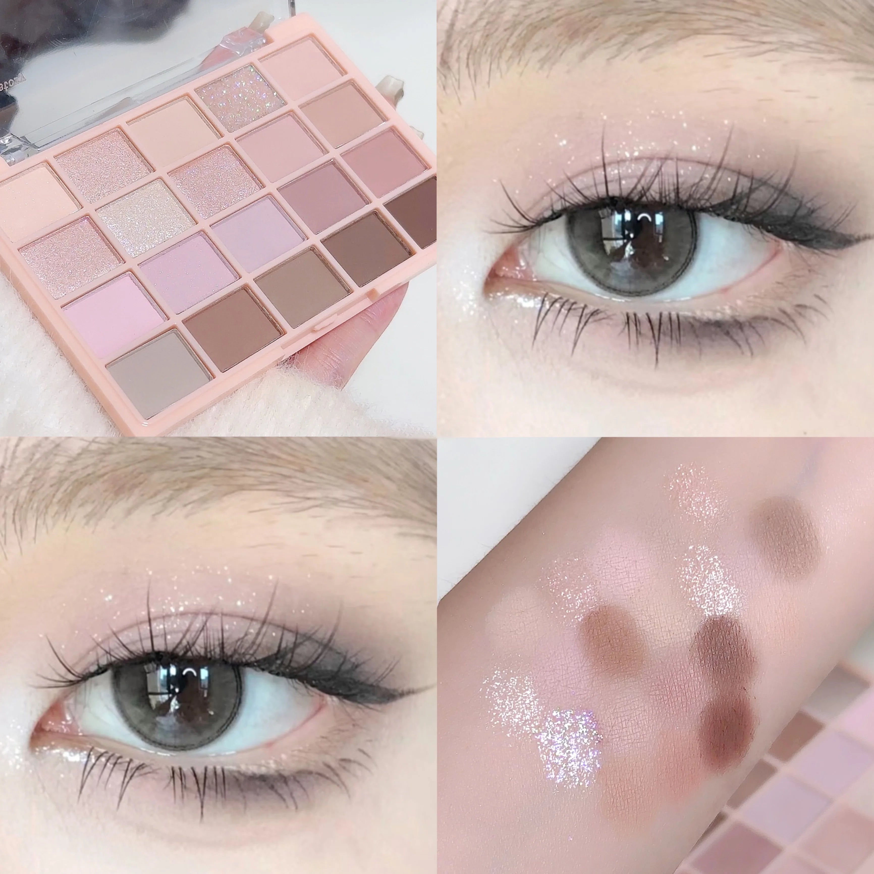 20-color eye shadow tray