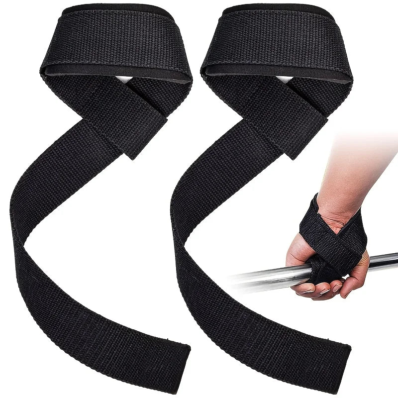 Gym Wrist Wraps with Extra Hand Grips for Strength Training