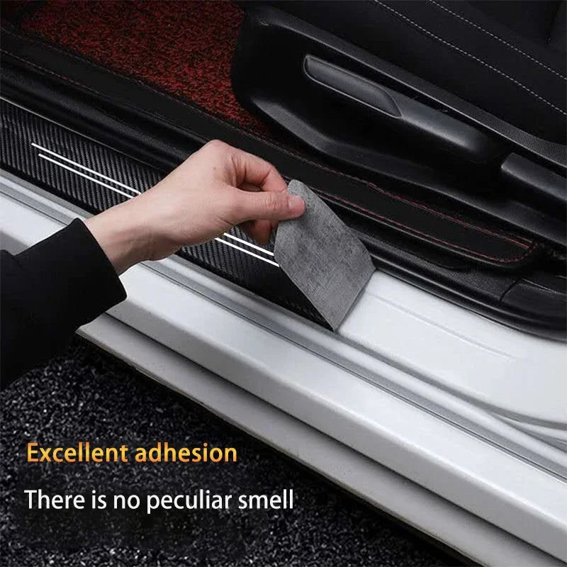 New Universal Imitation Carbon Fiber Leather Car Door