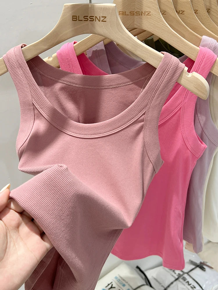 zjaiss Women Solid Round Neck Ribbed