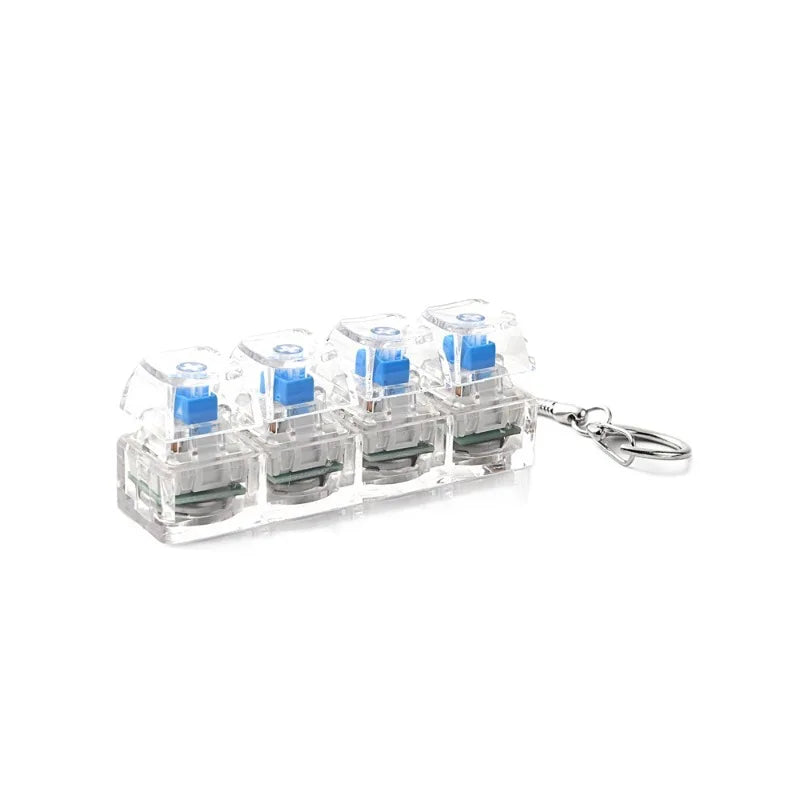 4-Button Fingertip Keyboard keychain