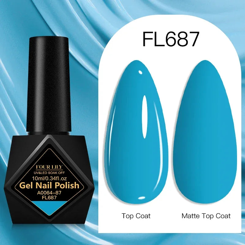 10ml Gel Nail Polish 162 Colors