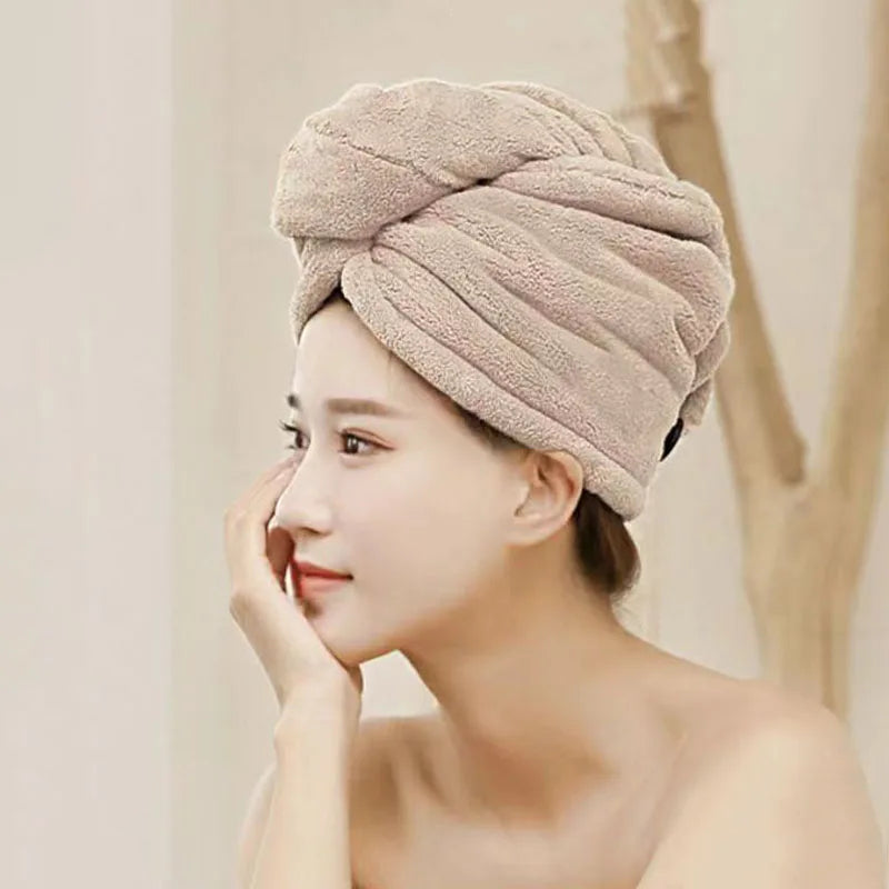 Women Long Hair Quick-Dry Hair Towel