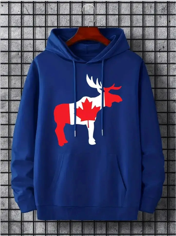 Men’s hoodies with Canada logo design