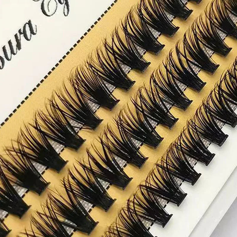 New A/M Shape Professional Makeup Individual Lashes