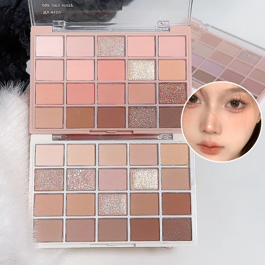 20-color eye shadow tray