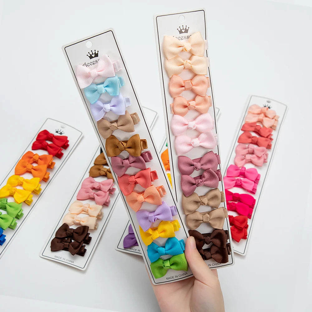12Pcs/Lot 4.5cm Kids Hair Clips