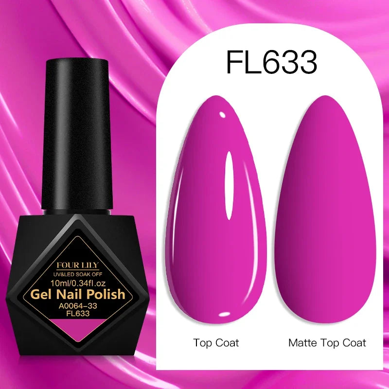10ml Gel Nail Polish 162 Colors