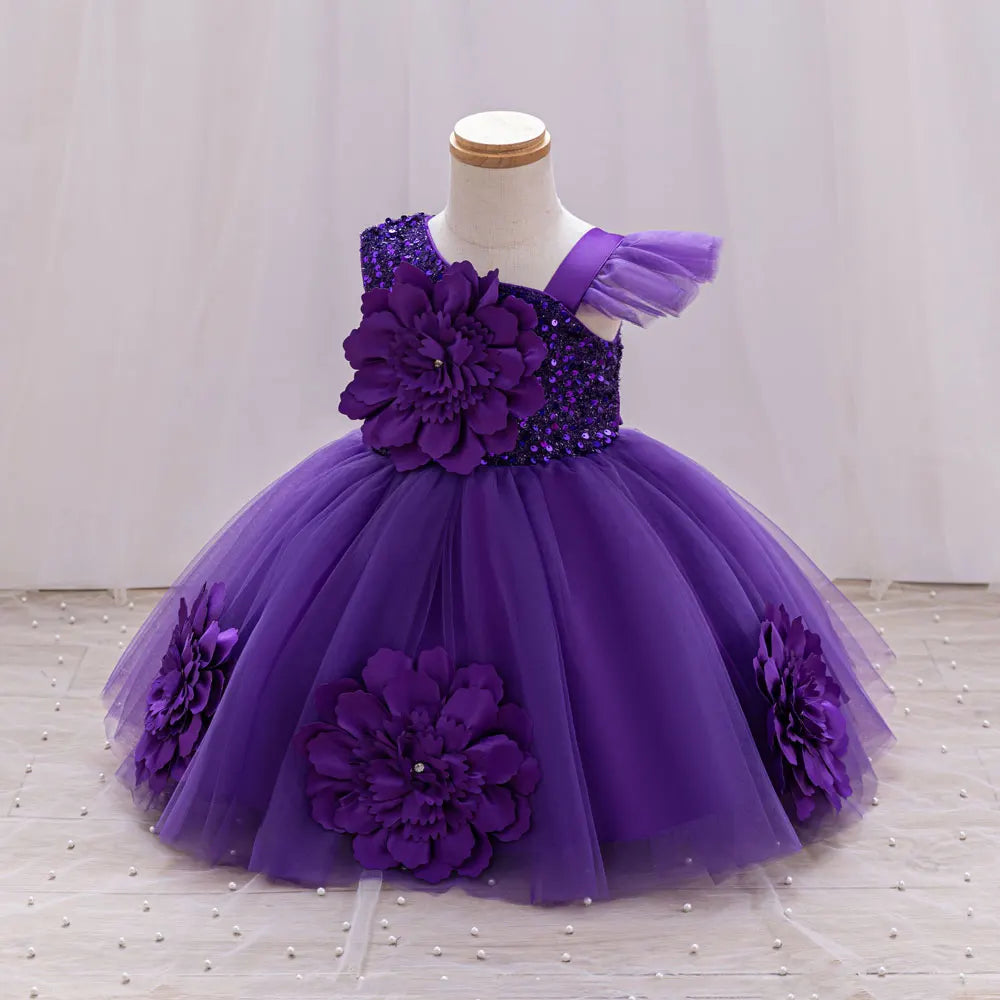 Girls Dresses for Party and Wedding,1-6 Years