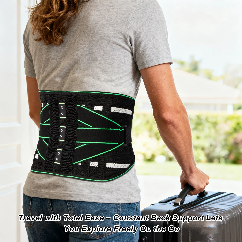 1PC Back Brace for Lower Back Pain Relief,8X Powerful Lumbar