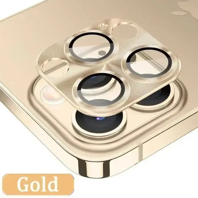 Metal Camera Lens Glass Protector For iPhones