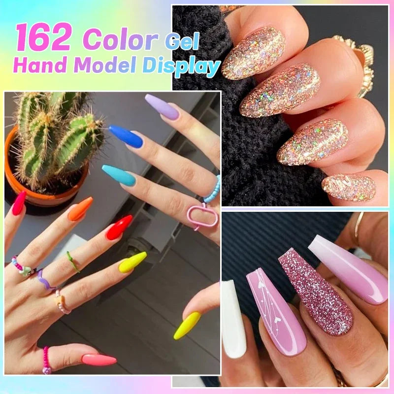 10ml Gel Nail Polish 162 Colors