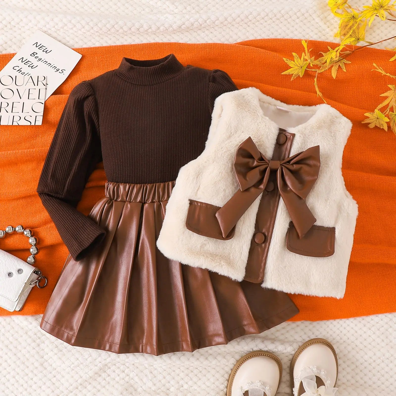 Fashion Children Winter Outfits For Girls Clothing