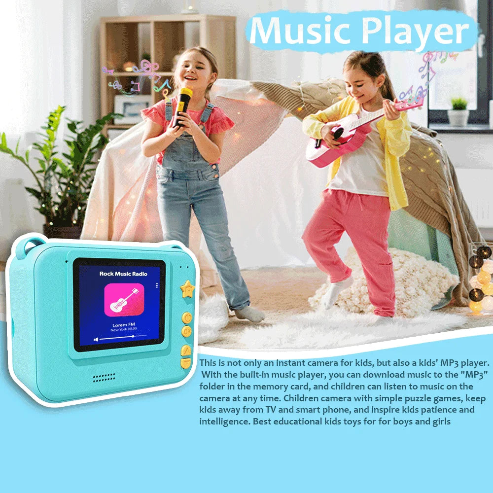 Digital Kids Instant Printing Camera