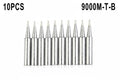 10pcs Solder Iron Tips Set Welding Equipment Accessories Lead-free Pure Copper 900M-T-B For Soldering Station High Quality