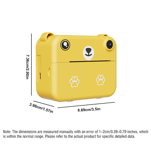 1080P HD Mini Thermal Printer Educational Birthday Gifts
