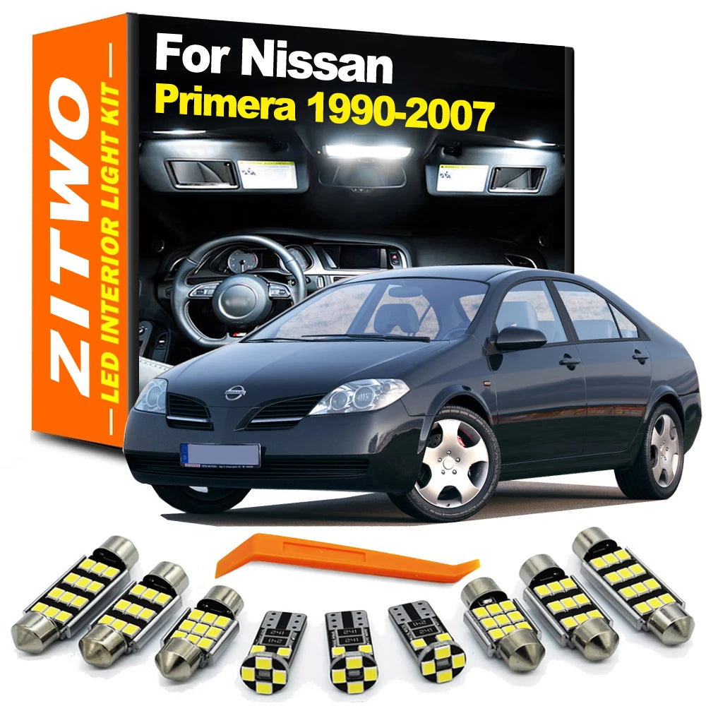 Bulb Kit For Nissan Primera P10 P11 P12 1990- 2001 2002 2003 2004 2005 2006 2007