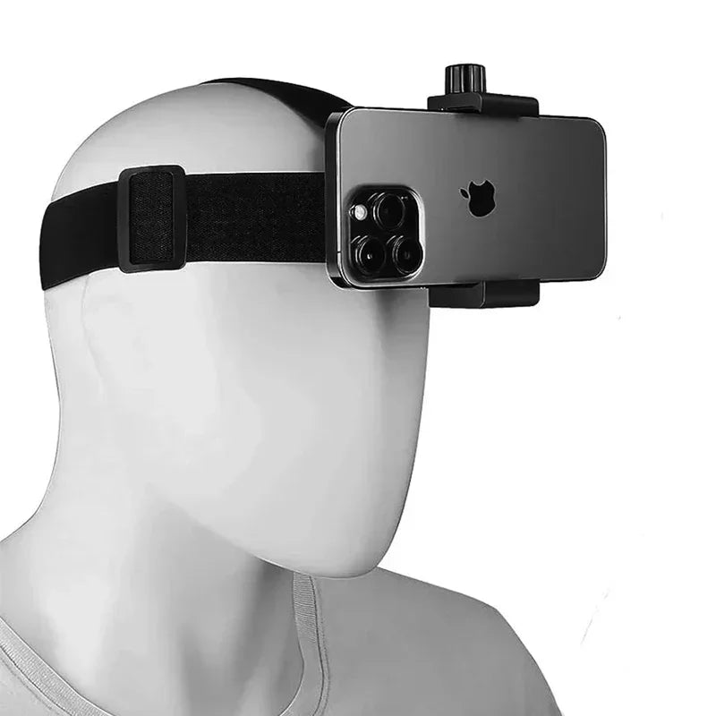 Head Mounted Overhead Recording Smartphone Stand