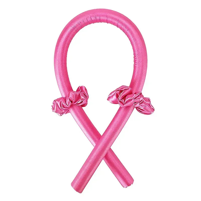 No Heat Silk Curls Ribbon Hair Rollers