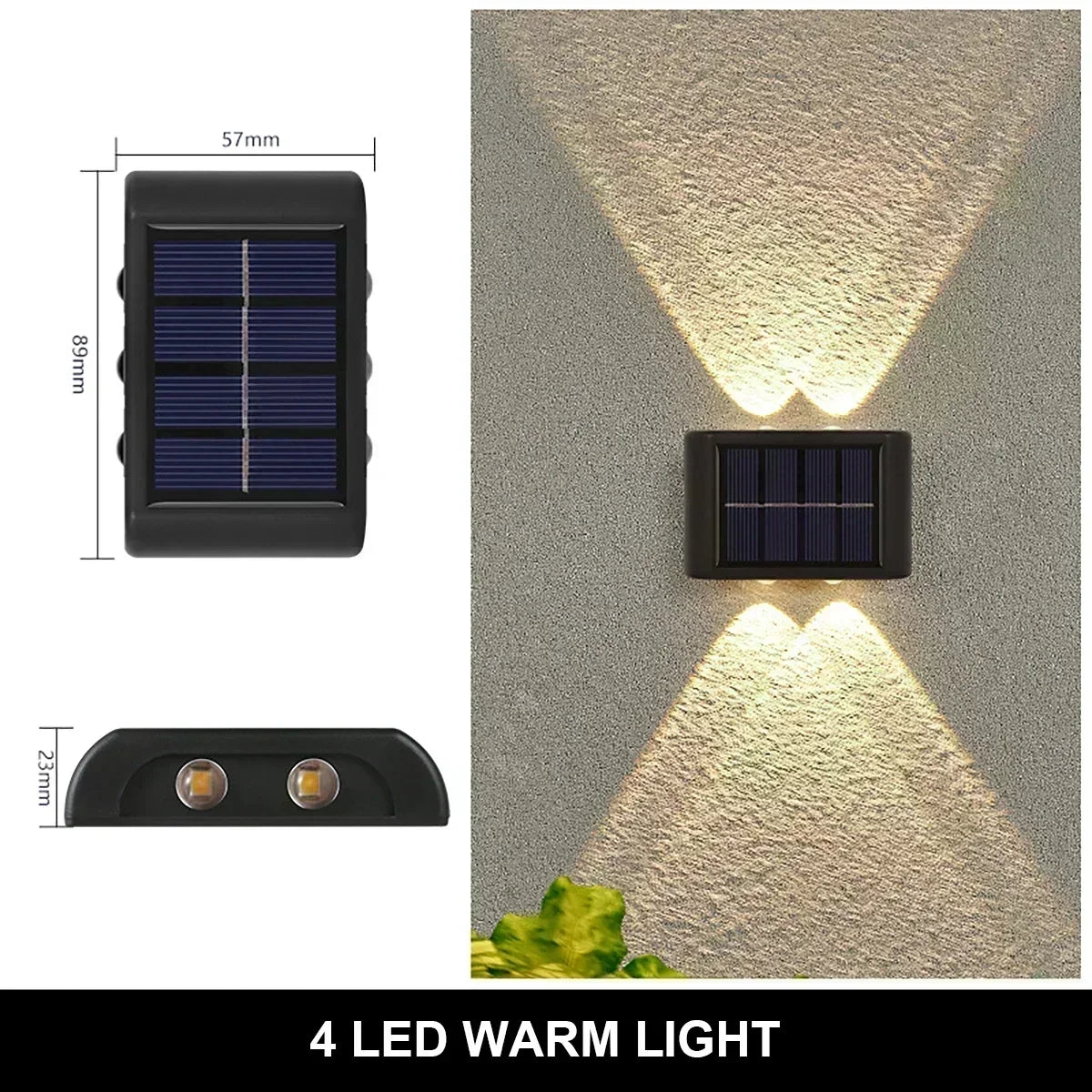 Solar Wall Lamp for Outdoor