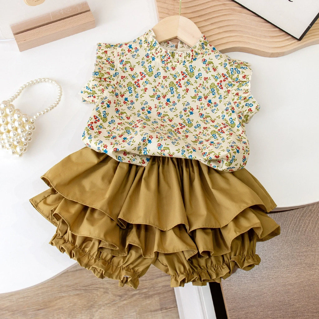 2PCS Girls' Suit Summer 2026