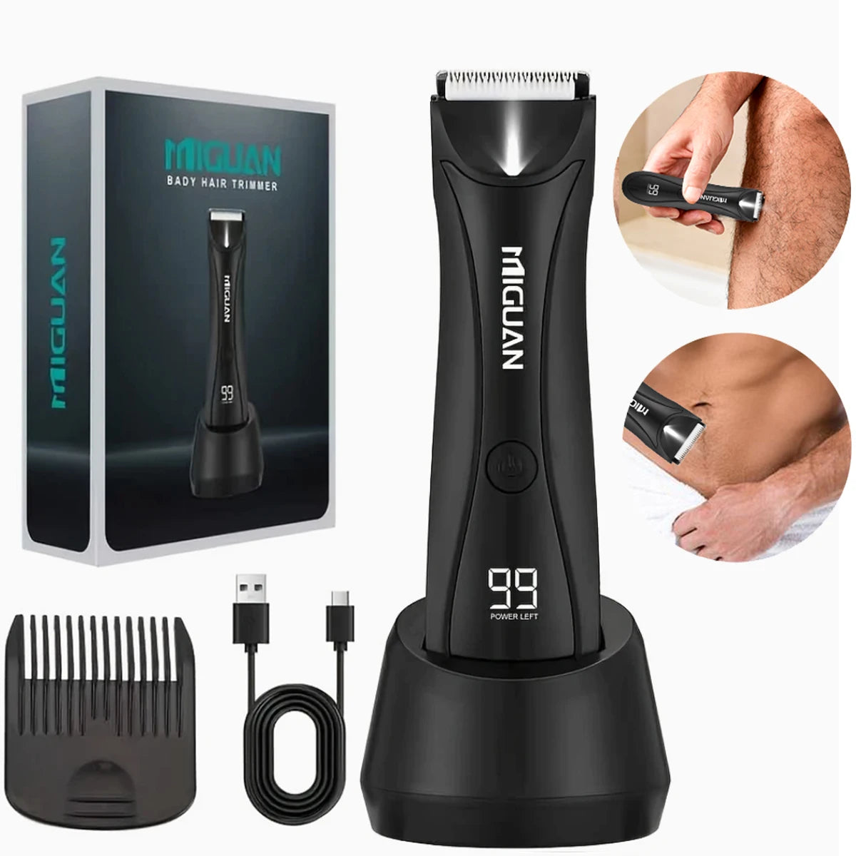 Men's Body Trimmer Groomers Electric