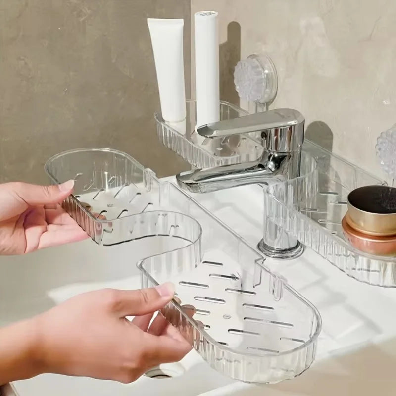 Washbasin Storage Rack for Bathroom