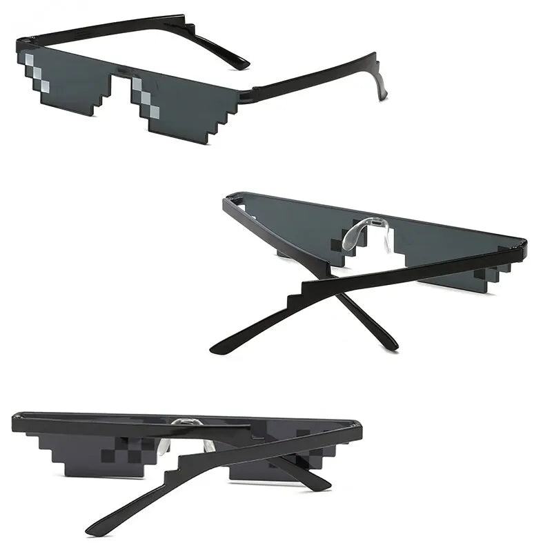 2Pcs Mosaic Sunglasses