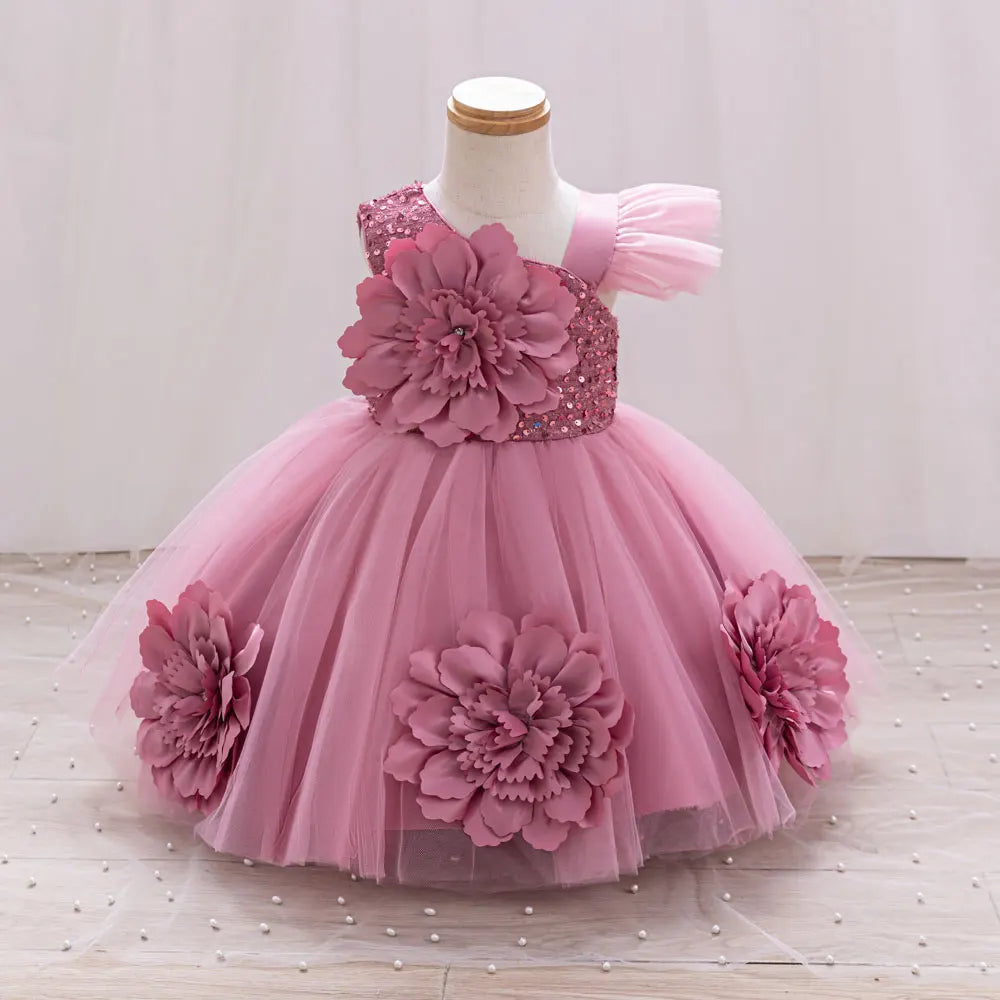 Girls Dresses for Party and Wedding,1-6 Years