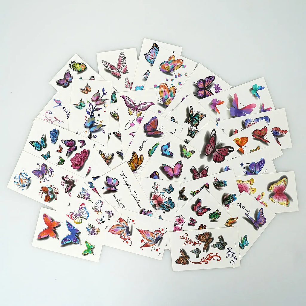 Butterfly Temporary Tattoo Stickers