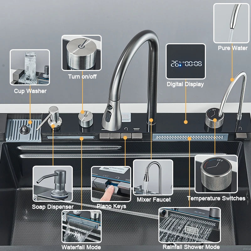 304 Stainless Steel Kitchen Sink