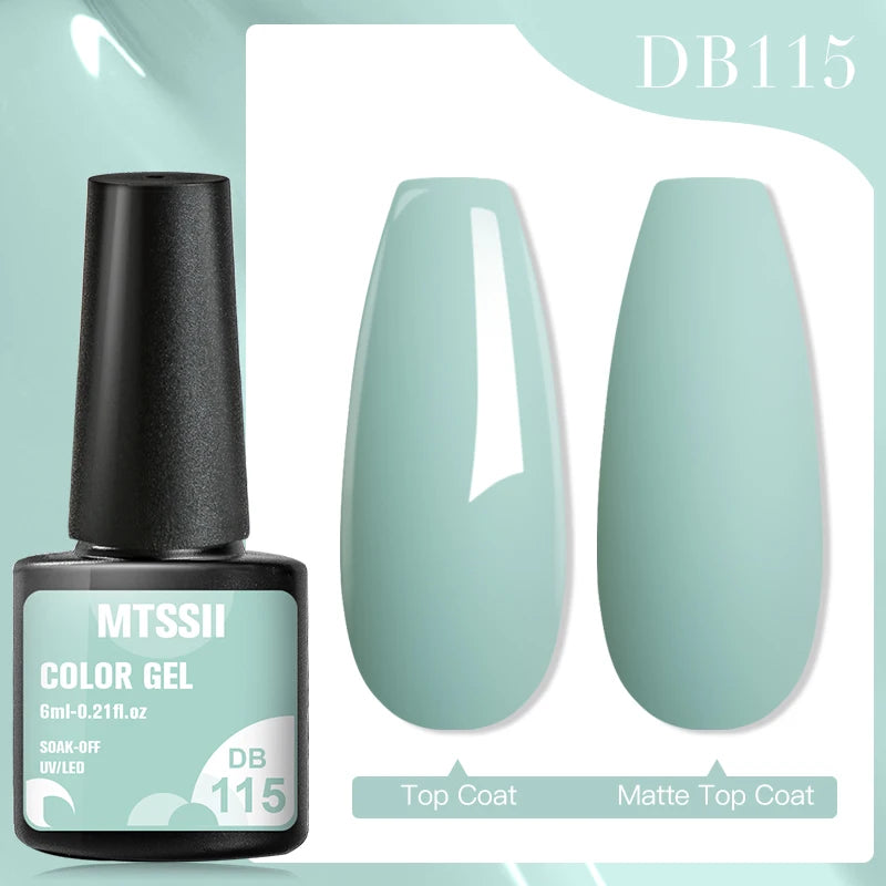 Gold Sliver Reflective Nail Gel Polish