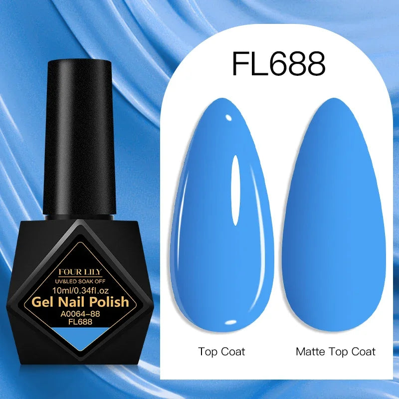 10ml Gel Nail Polish 162 Colors