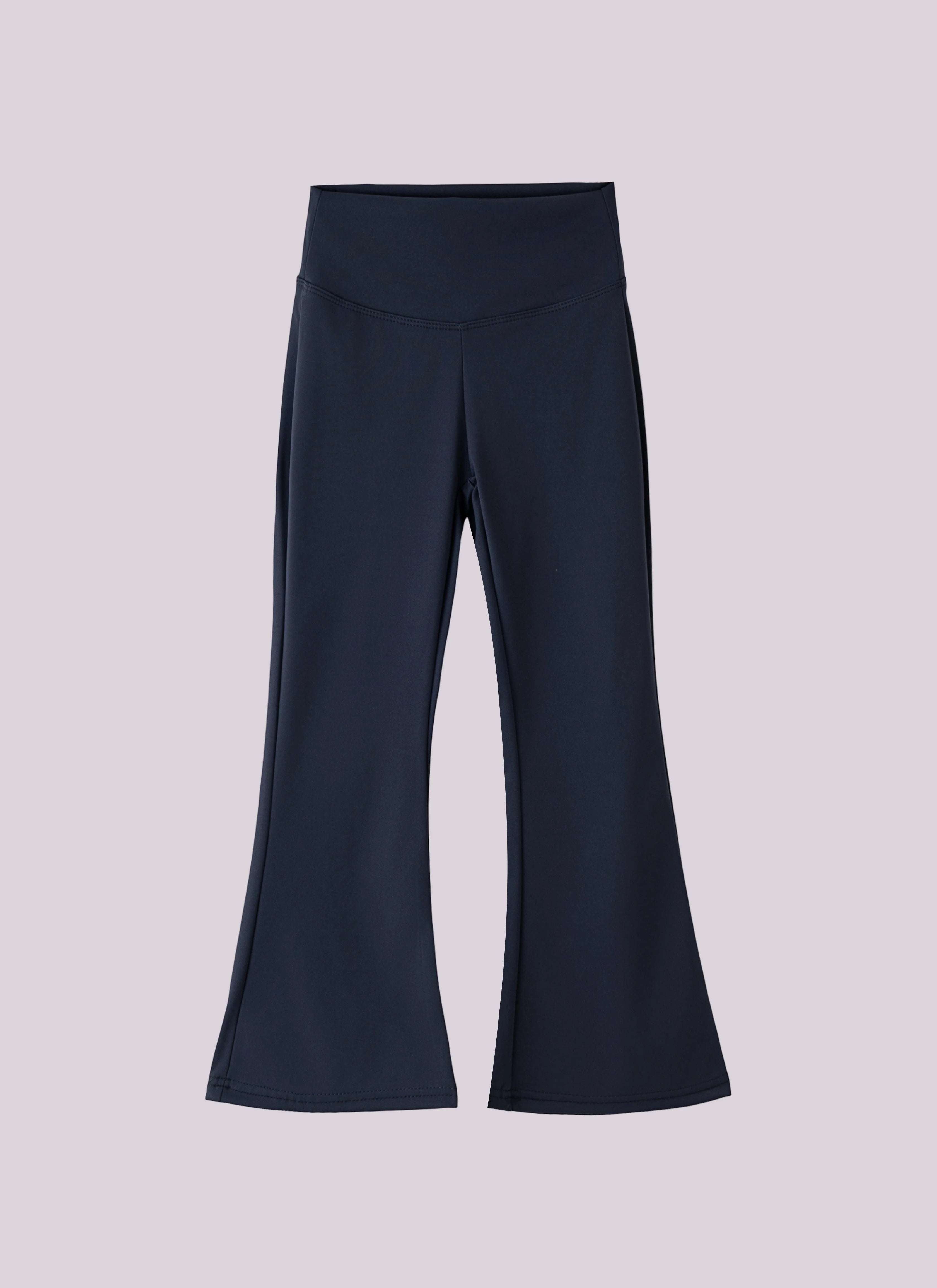 Girls Flared Pants High Waist Yoga Leggings