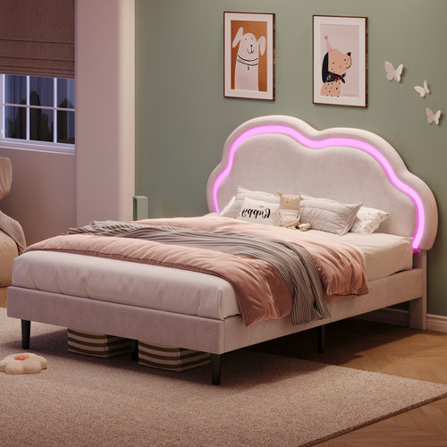 4ft6 Double Upholstered Bed